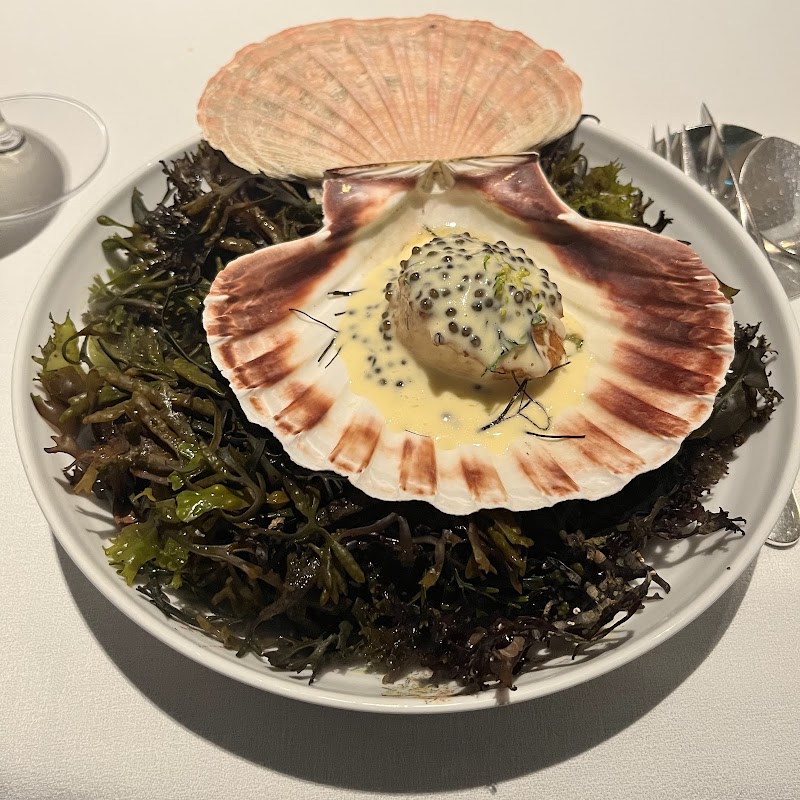 Scallop with Kristal caviar