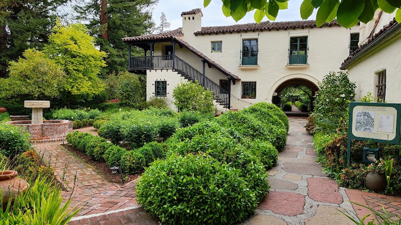 Spanish architecture, lush gardens