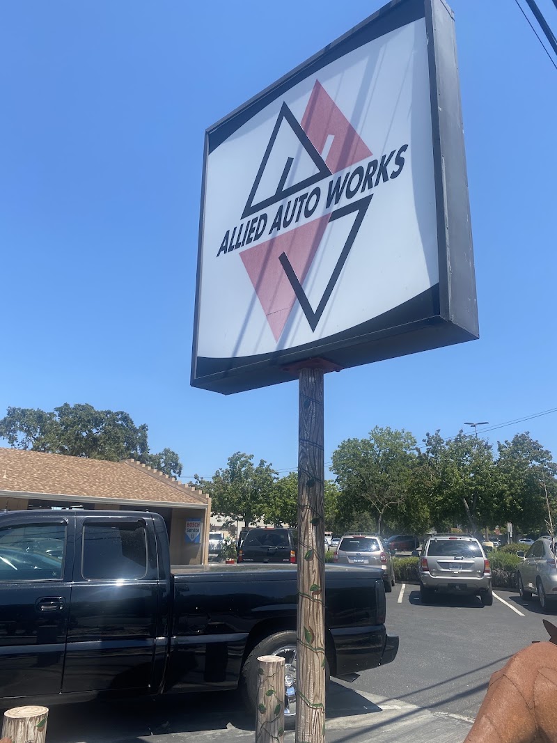 Allied Auto Works signage