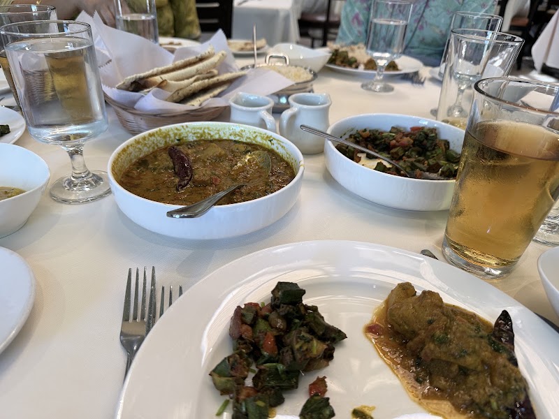 Flavourful curries, shared table