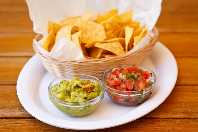 Fresh chips, guac, salsa