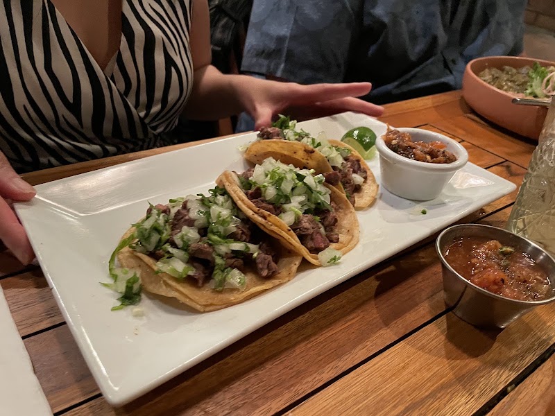 Street tacos, cilantro onion