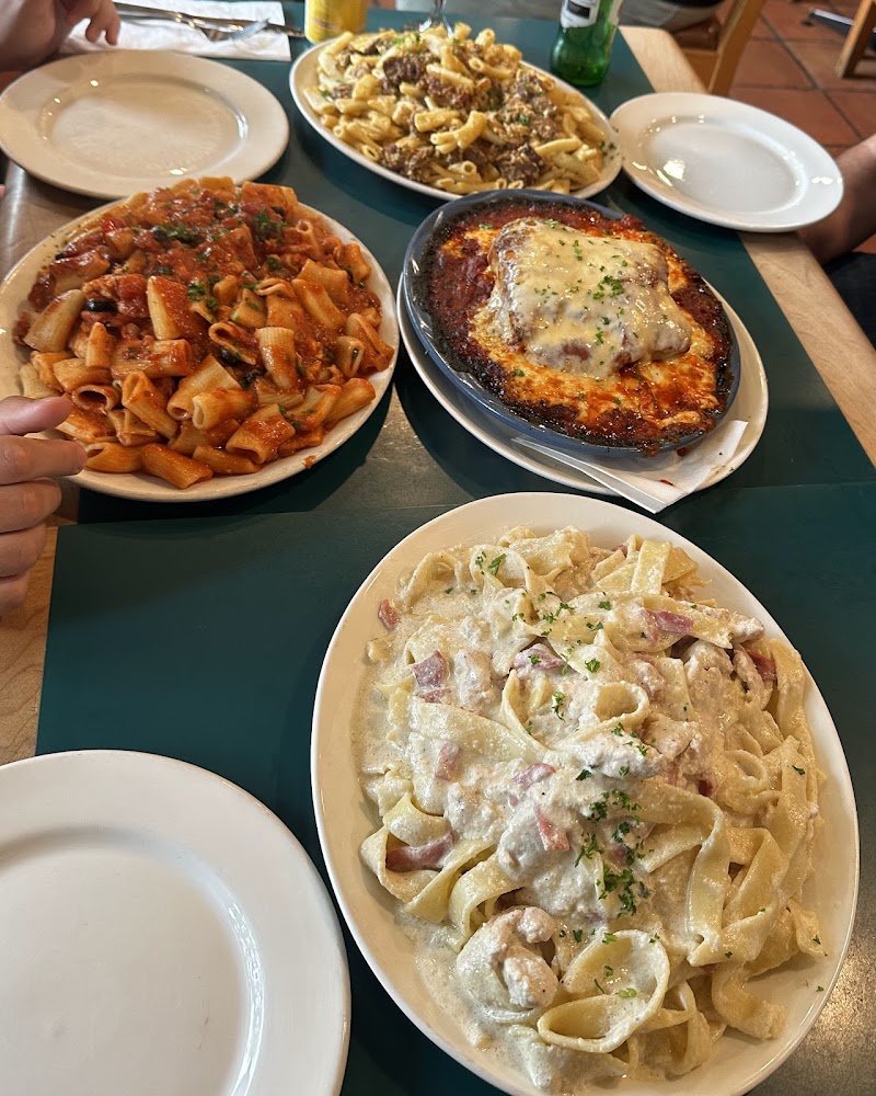 Four generous dishes, one table