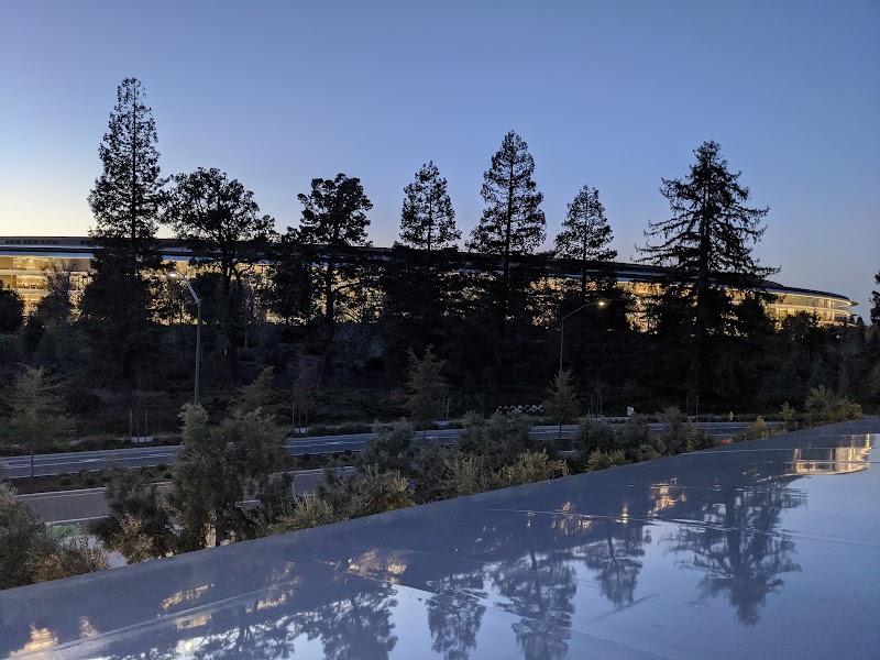 Campus Glows At Dusk