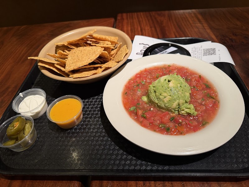 Chips, guac, fresh salsas