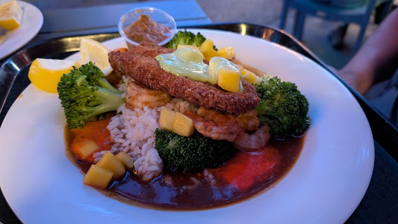 Hearty Californian fusion plate