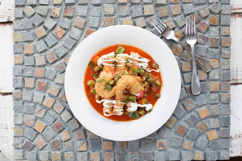 Vibrant California-inspired plate