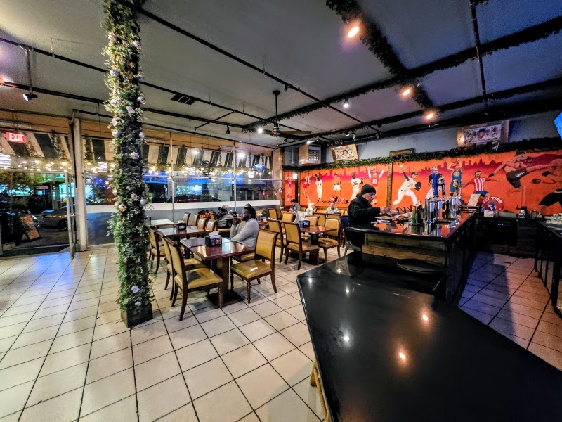 Lively bar and dining