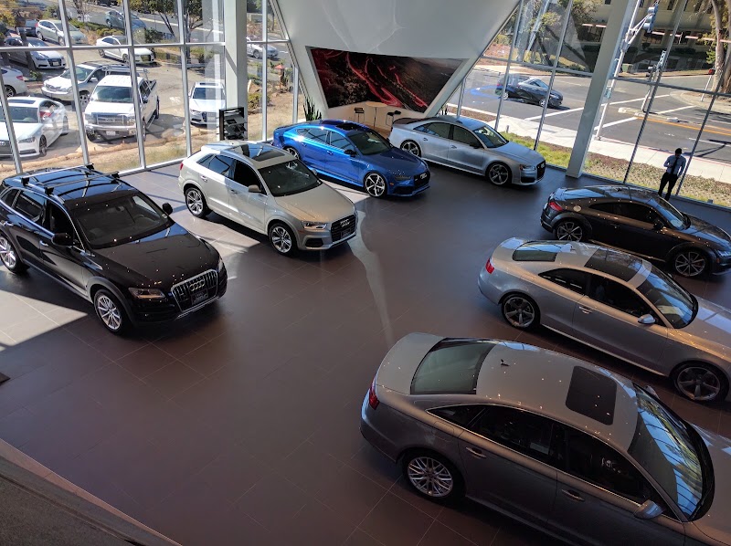 Showroom floor, full lineup