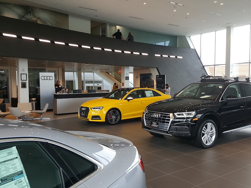 Vibrant showroom floor lineup