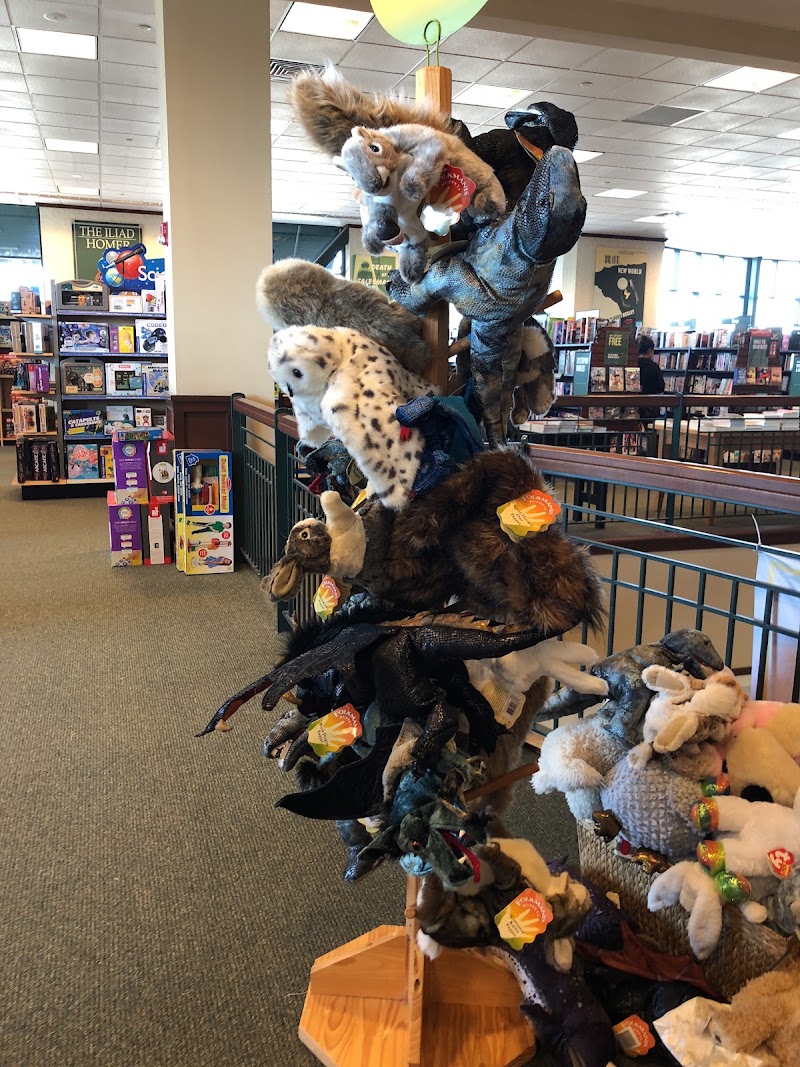 Playful plush toy display
