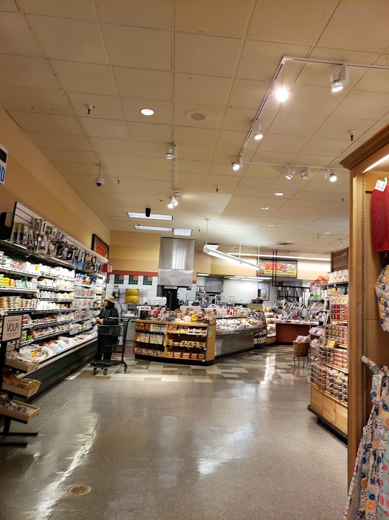 Well-stocked deli and cheese