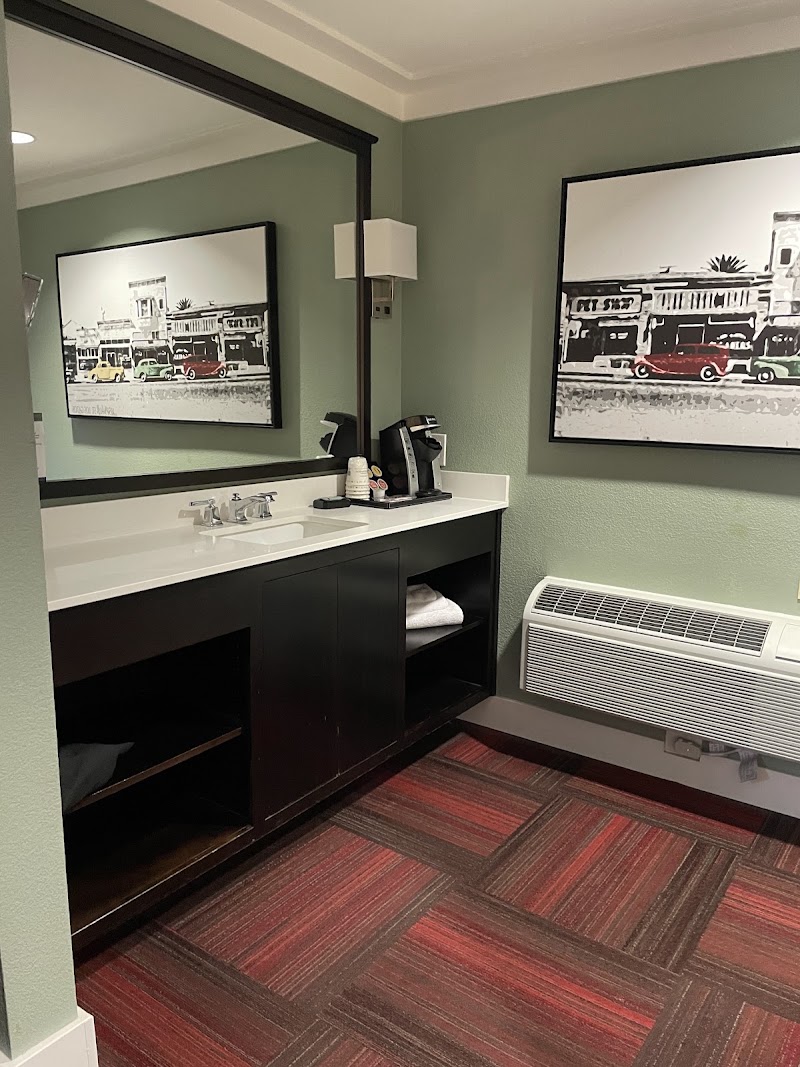 Well-appointed vanity area
