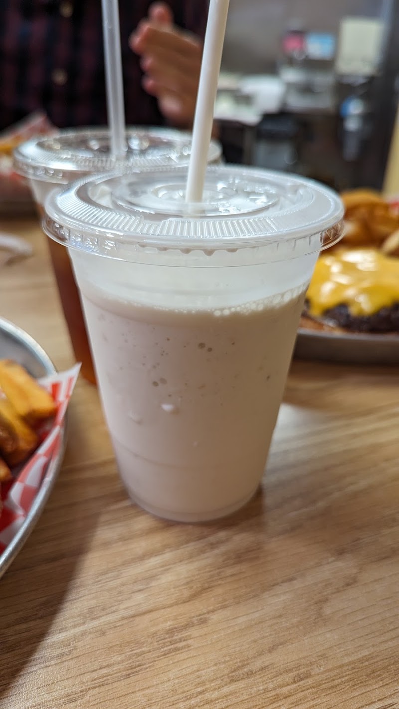 Creamy hand-spun milkshake