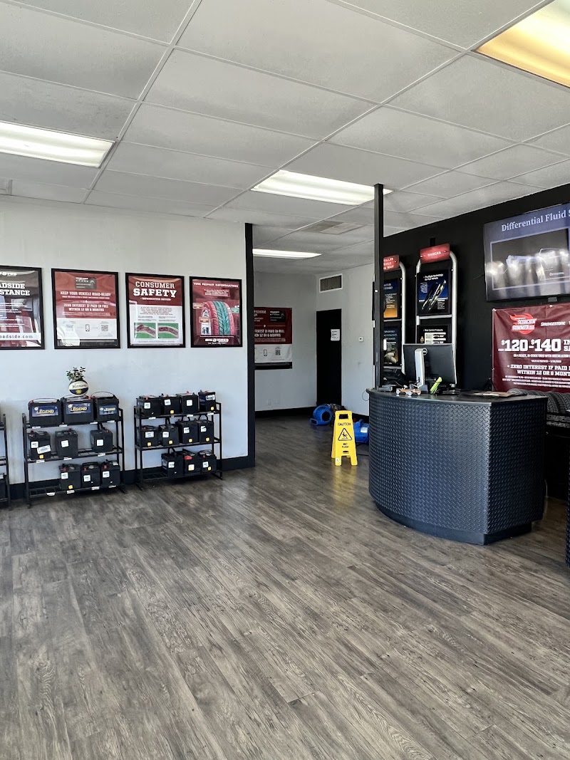 Clean, organized service lobby