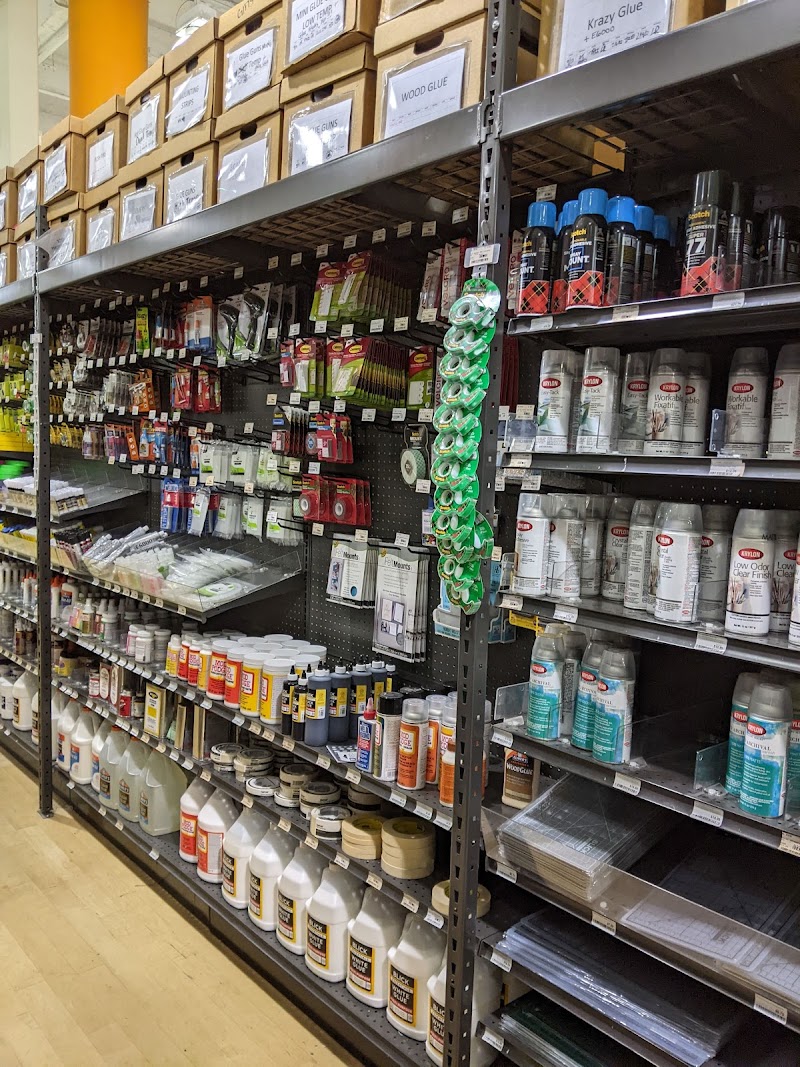 Adhesives, sprays, and craft tools