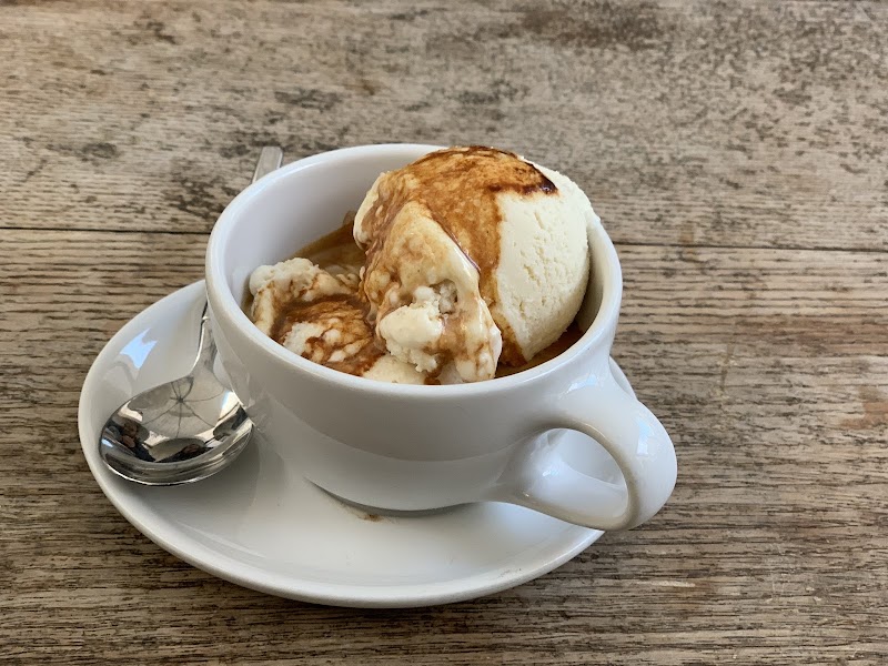 Affogato, espresso meets ice cream