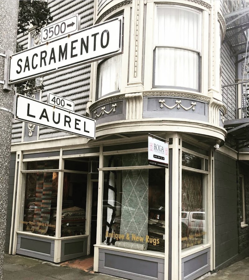 Corner shop, antique rugs