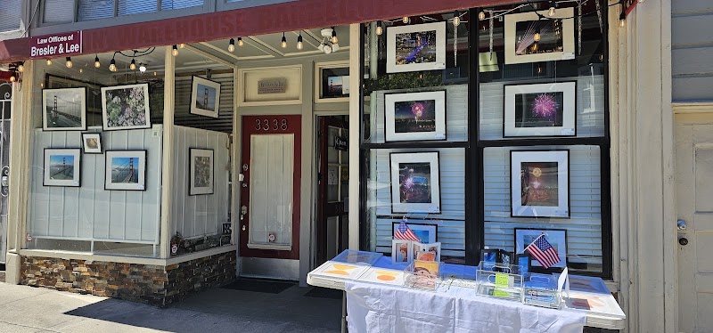 Gallery storefront, open display