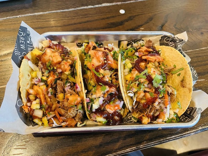 Loaded tacos, bold flavors