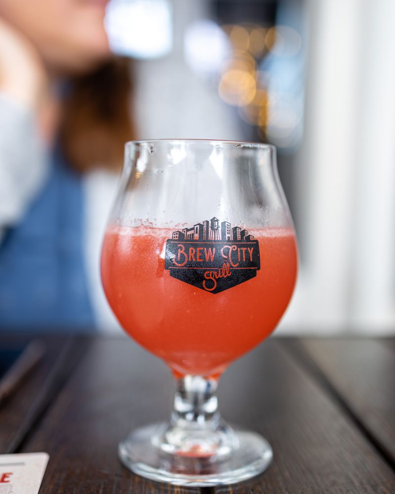 Local craft beer on tap