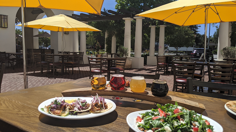 Sunny patio, tacos and brews