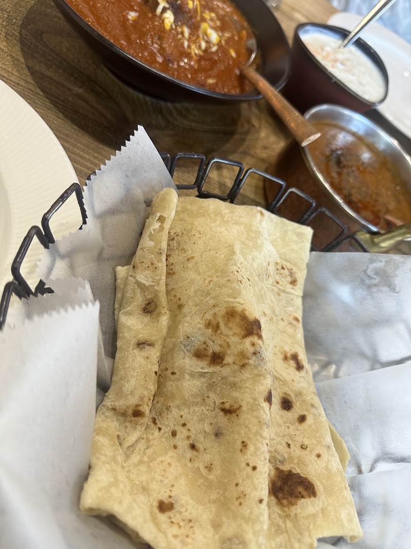 Soft roomali roti, rich curries