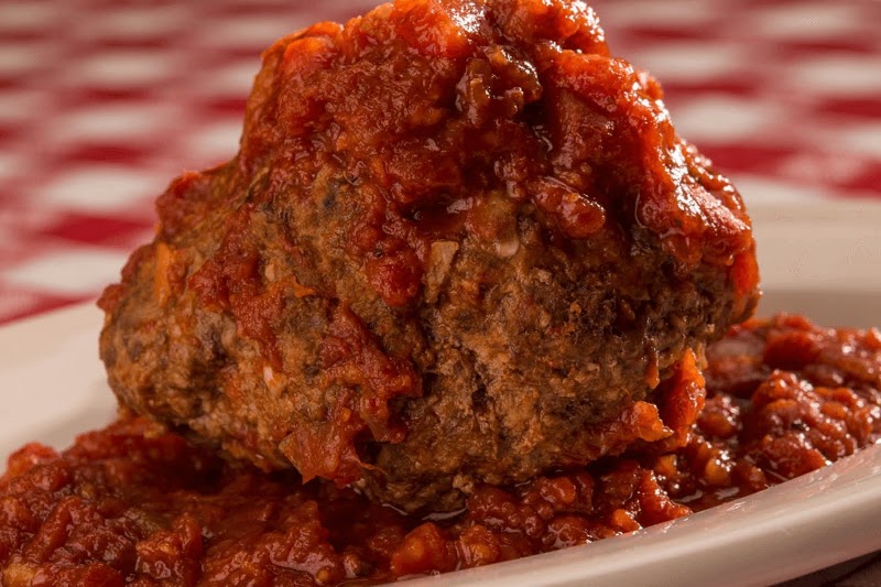 Classic meatball in sauce
