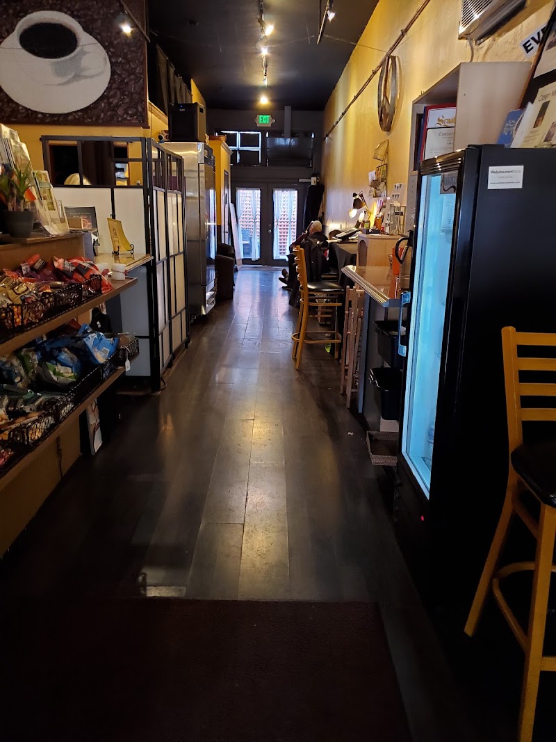 Cozy cafe interior