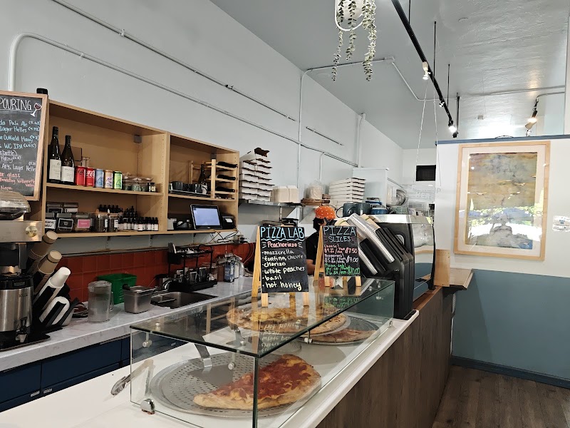 Fresh pizza by the slice