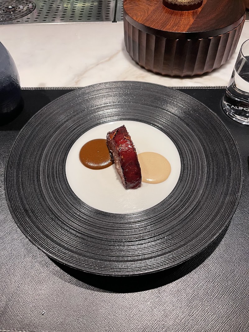 Short rib, two sauces