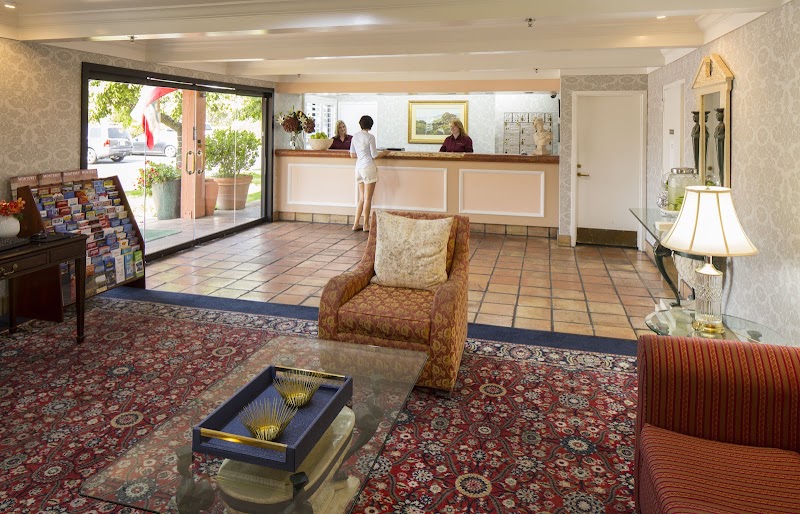 Welcoming front desk reception