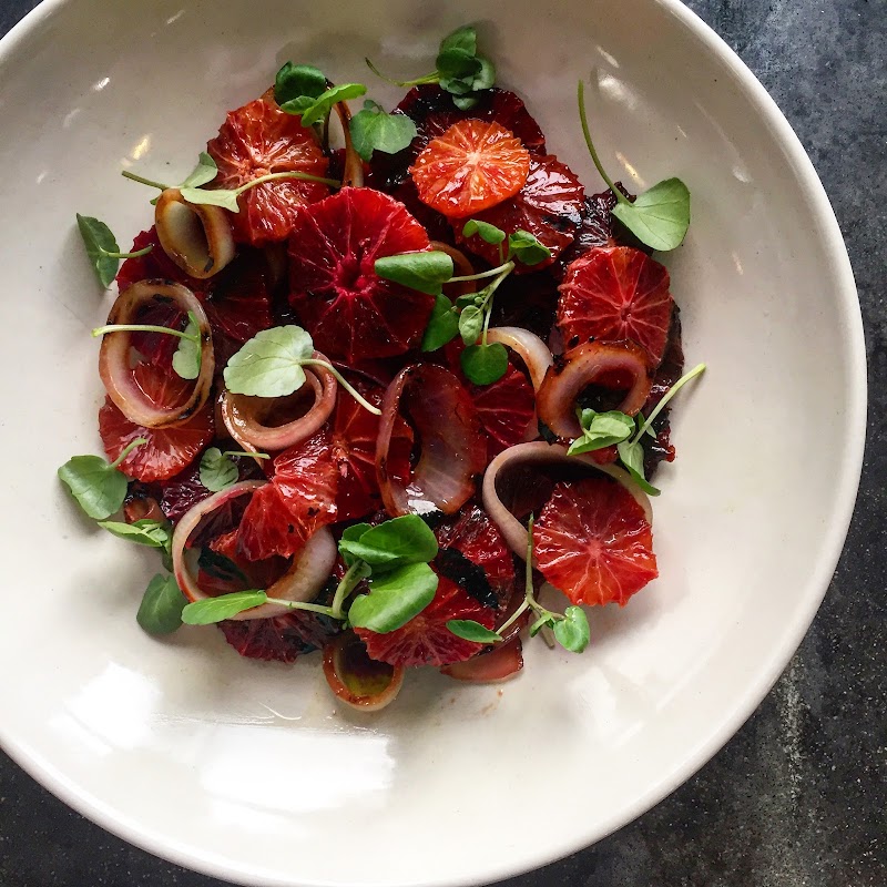 Vibrant blood orange salad