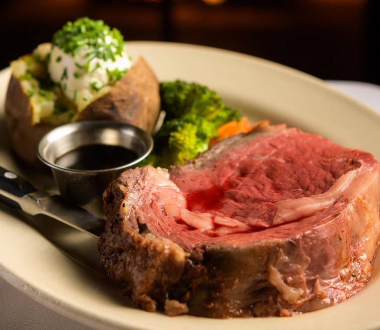 Prime rib, perfectly roasted