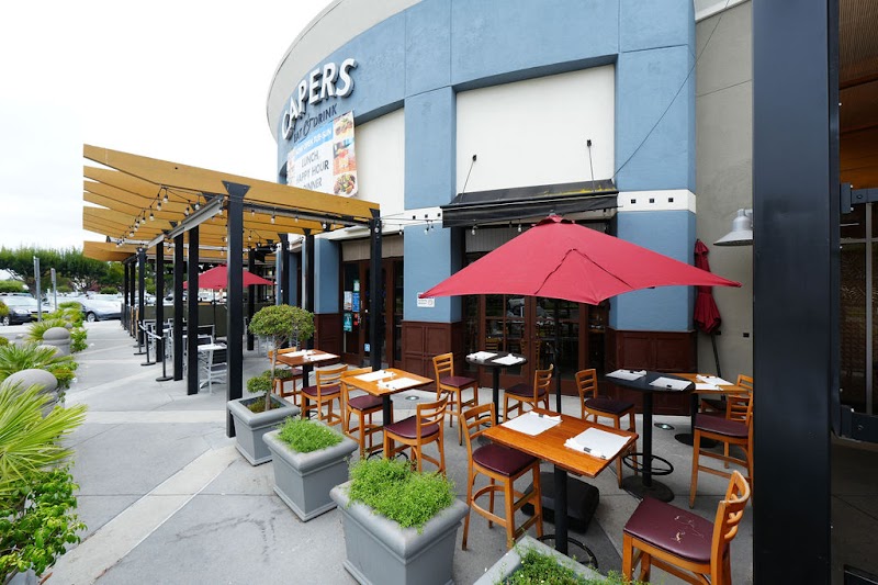 Relaxed patio dining awaits