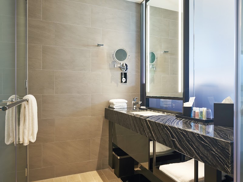 Clean, modern bathroom retreat