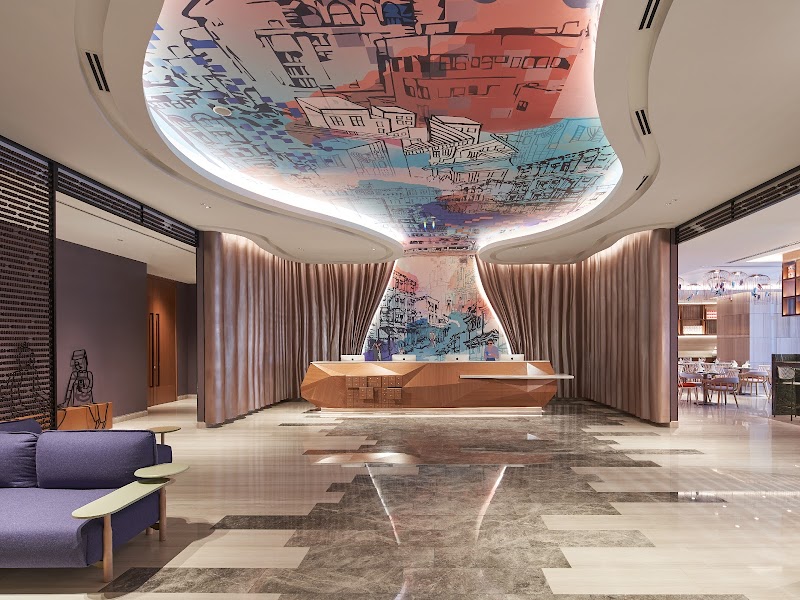 Stylish lobby, warm welcome