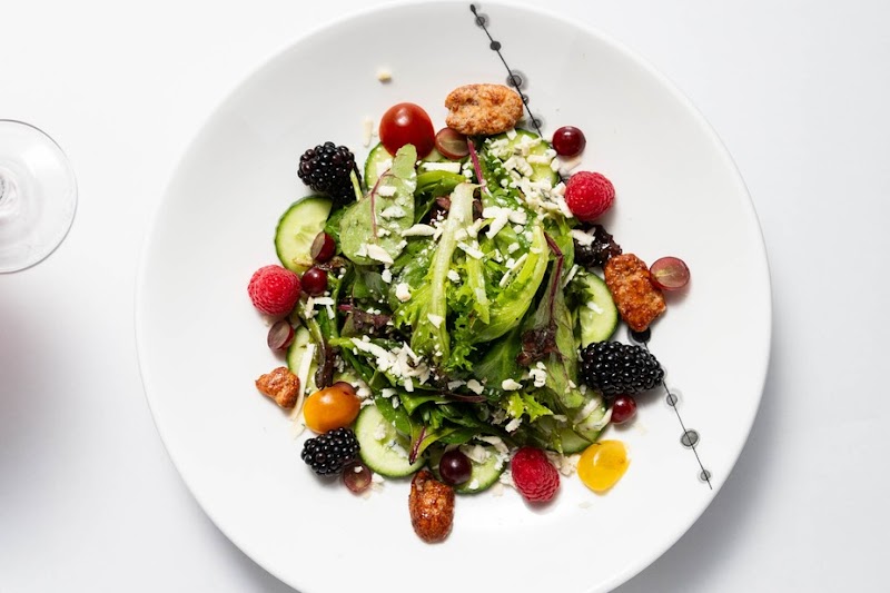 Fresh salad, vibrant colors