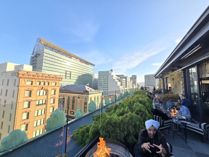 Fire pits, skyline views