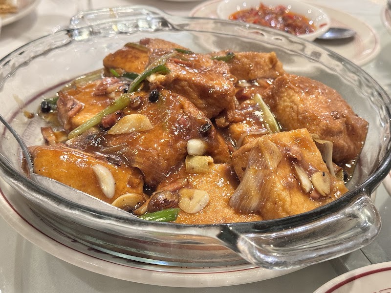 Braised tofu garlic sauce