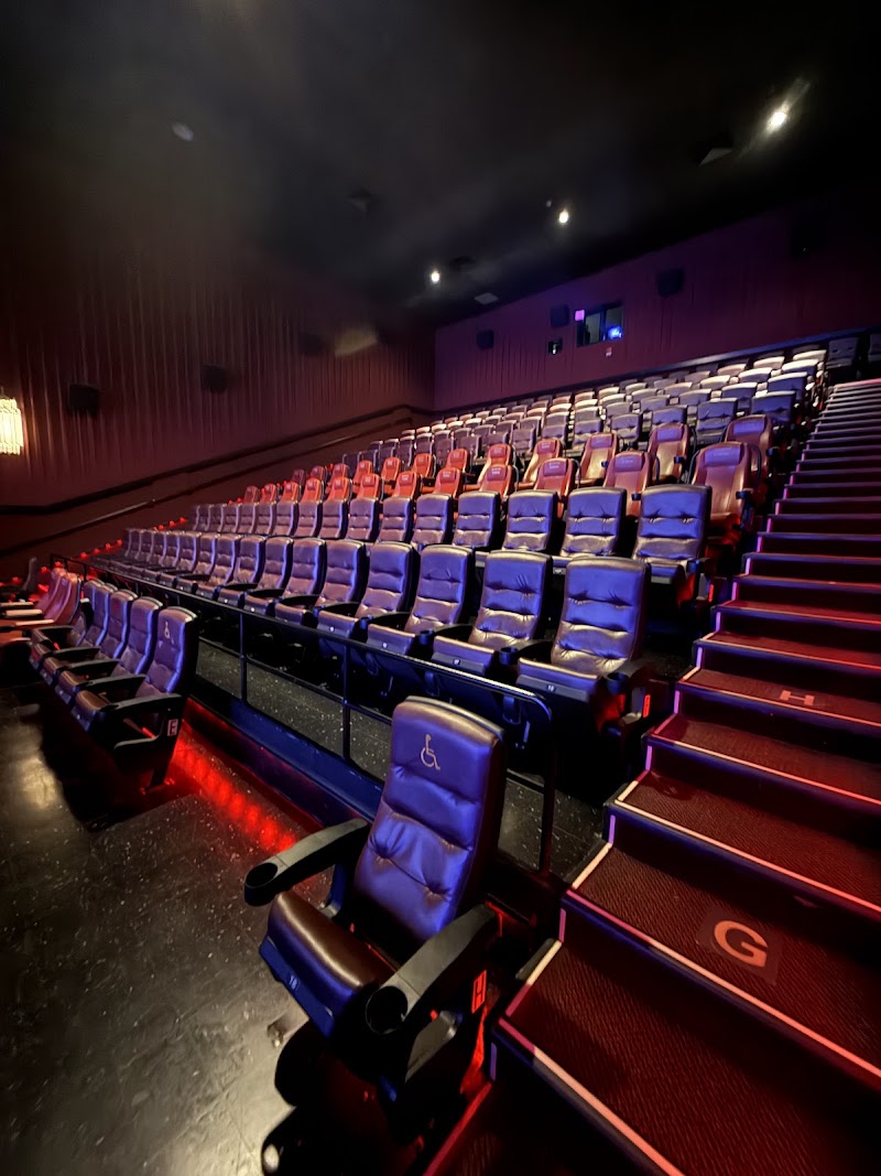 Cozy auditorium seating rows