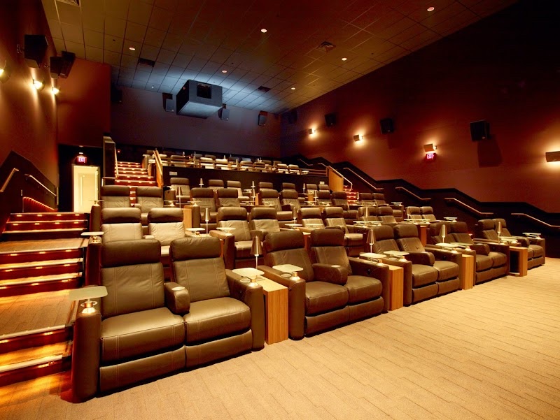 Leather recliners, theater seating