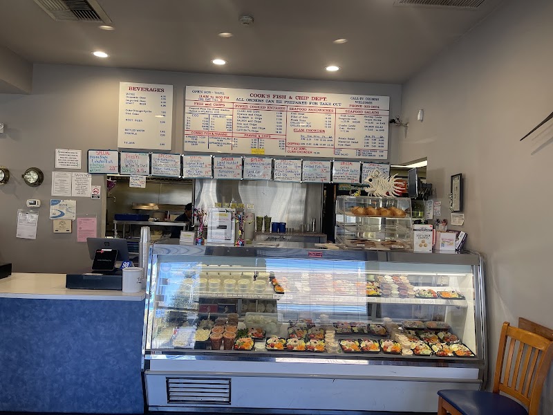Fresh counter, full menu