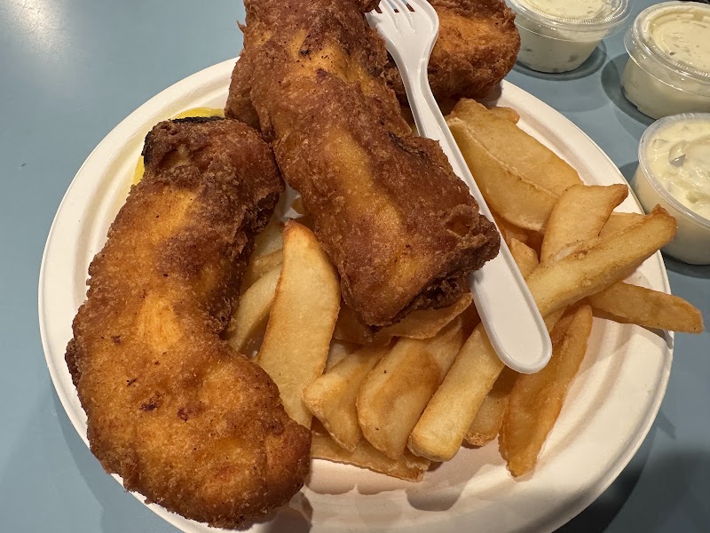 Generous portions, crispy batter