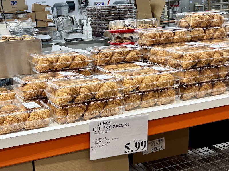 Fresh croissants, great value