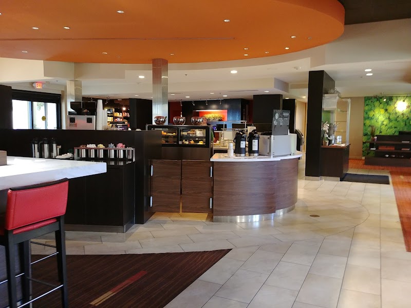 Open lobby café bar