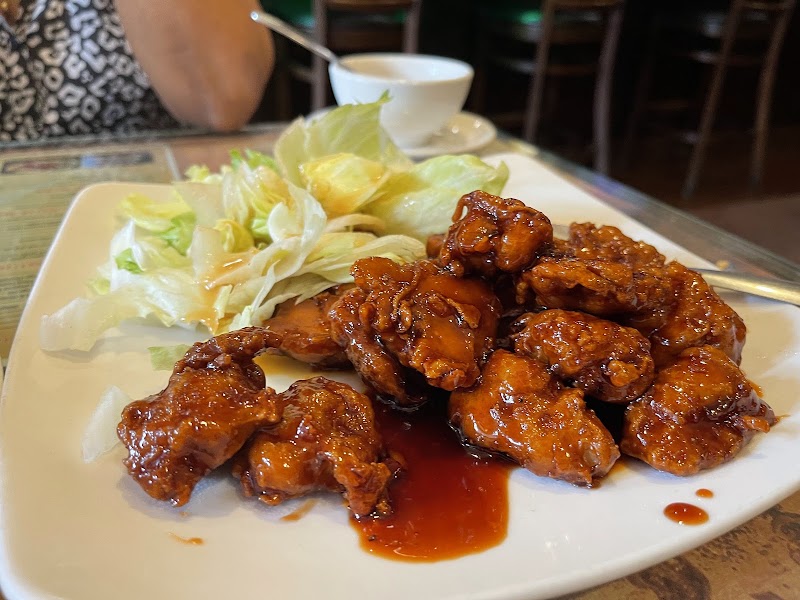 Glazed crispy chicken bites