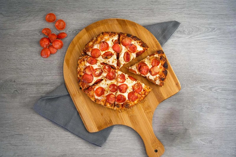 Classic pepperoni, crispy crust
