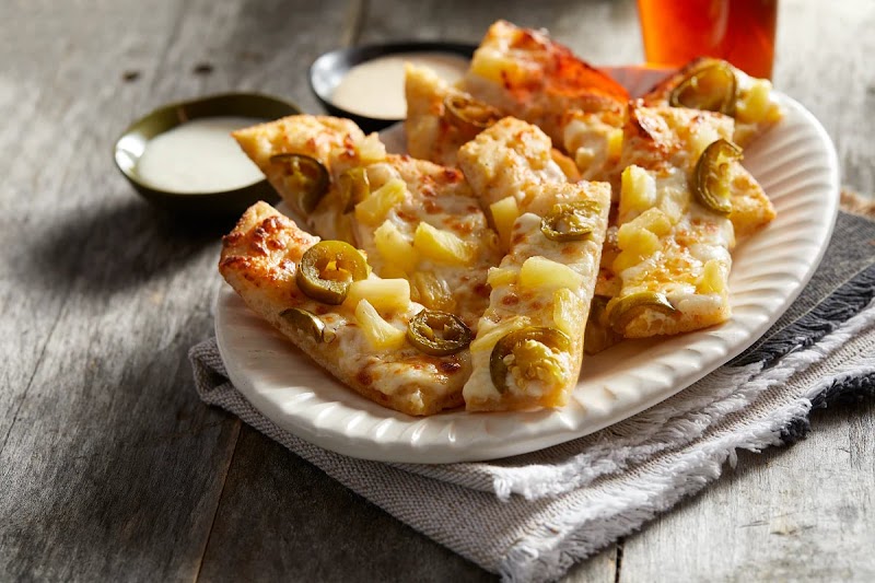 Jalapeño cheese sticks, golden baked