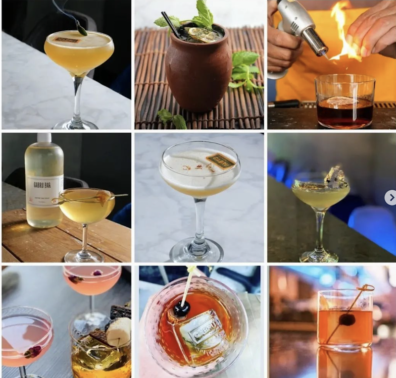 Gabru Bar signature drinks